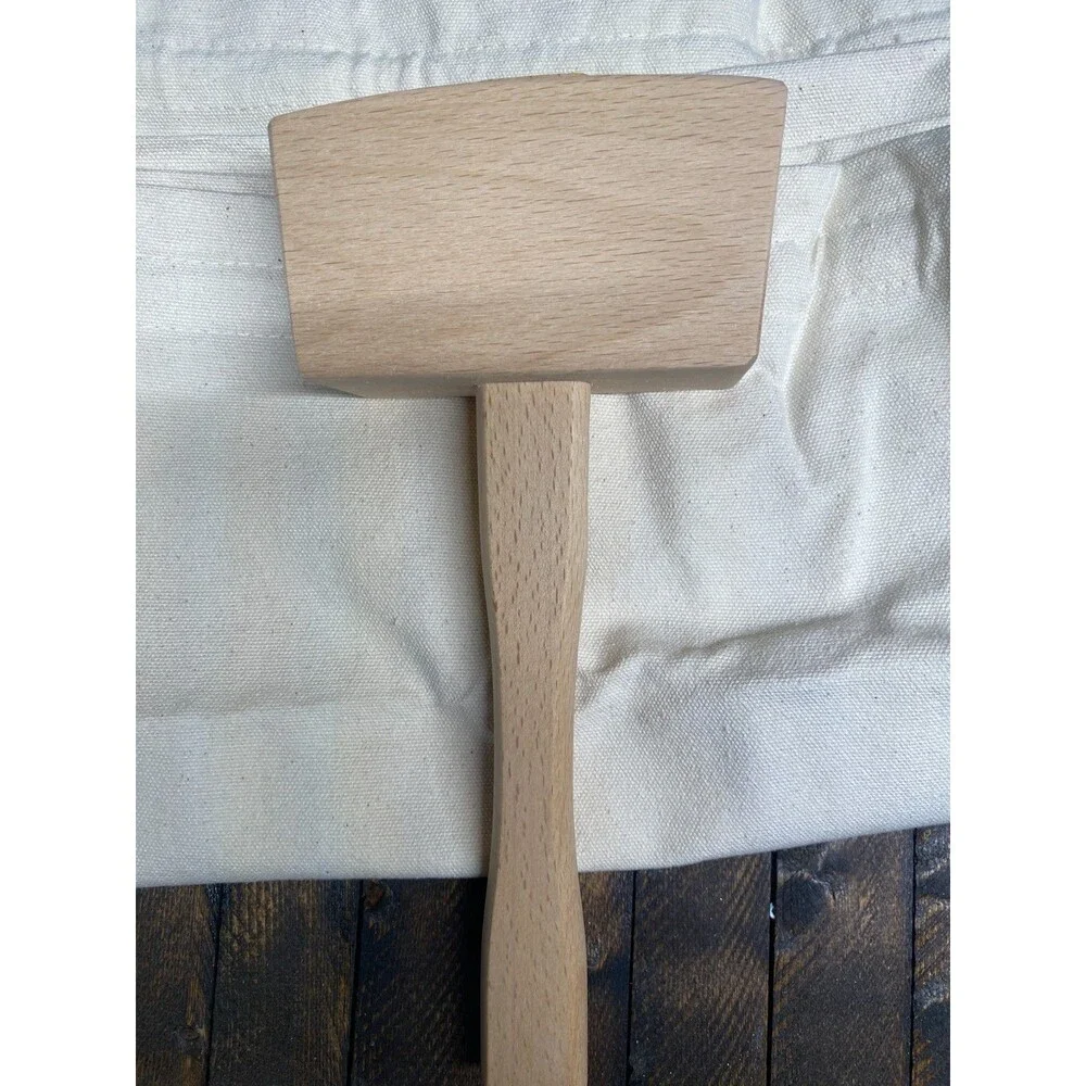 3 pc Ice Mallet & Bag Set-Reusable Canvas Crushed Ice Reusable Home Party Bar